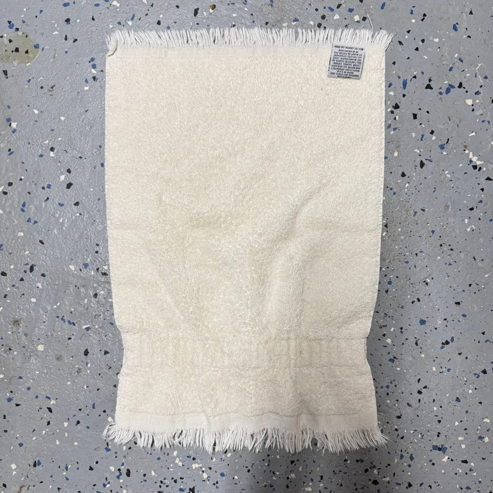 Decorative Hand Towel With Rose Accent